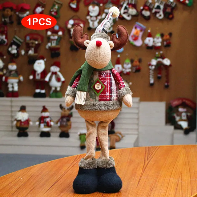 Festive Christmas Standing Doll Ornaments